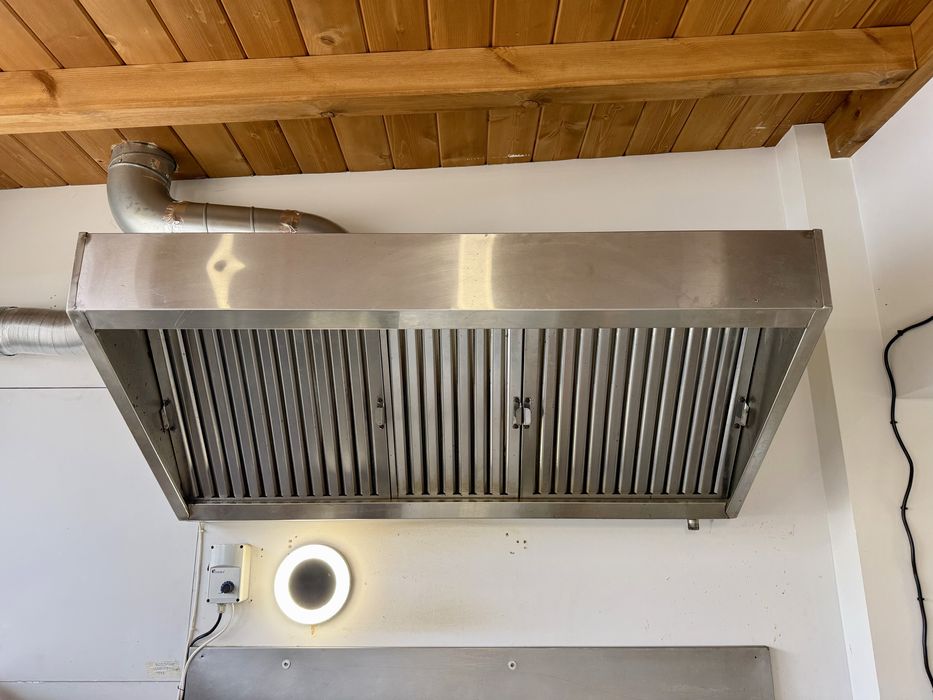 Професионален чадър за аспирация 135см/50см с вентилатор