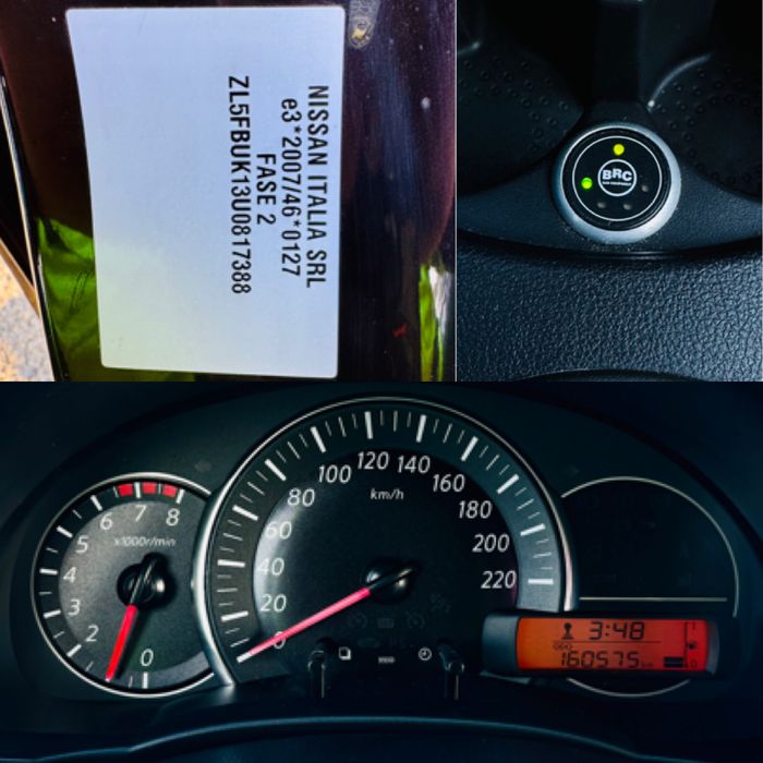 Nissan Micra 2015, benzina+gpl, clima, Bluetooth, tempomat, LED