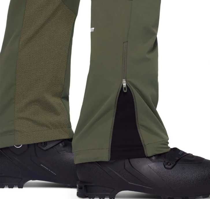 Pantaloni Mammut masuri L XL Aenergy softshell hybrid munte trekking