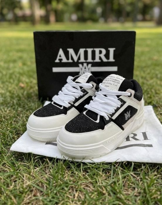 Adidasi Amiri MA1 Mesh Glitter Pietre - Full Box
