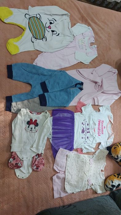 Детские вещи с 3 мес  до 1,5  лет