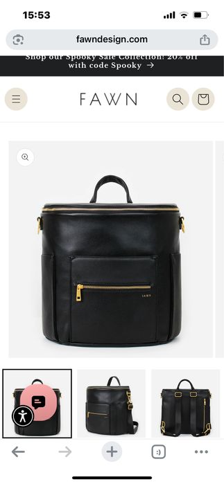 Fawn design чанта за бебешка количка