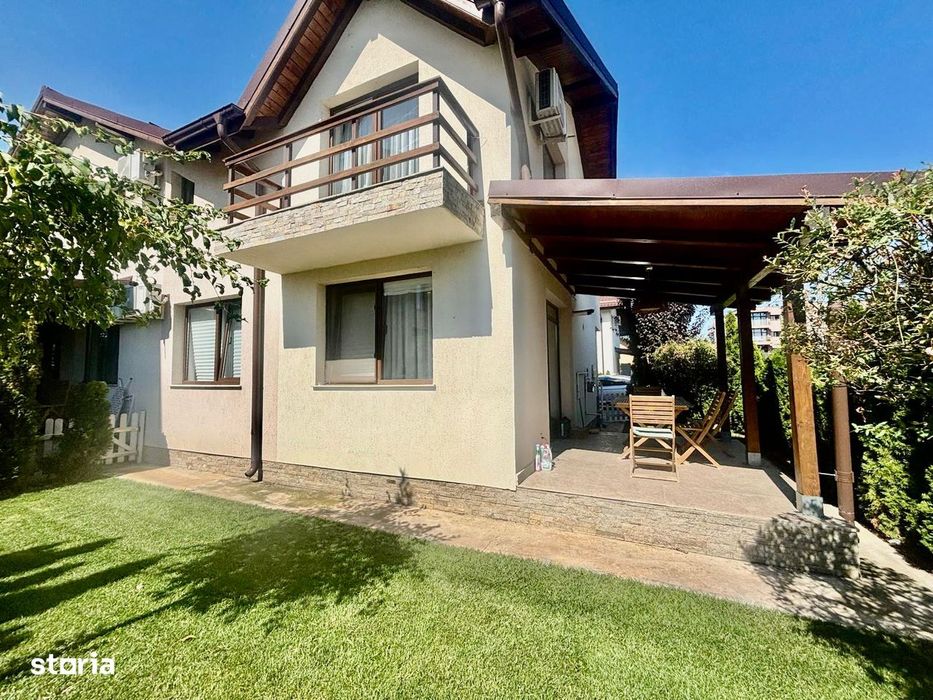 Inchiriere vila tip duplex, de lux, 3 camere  curte zona ALBERT