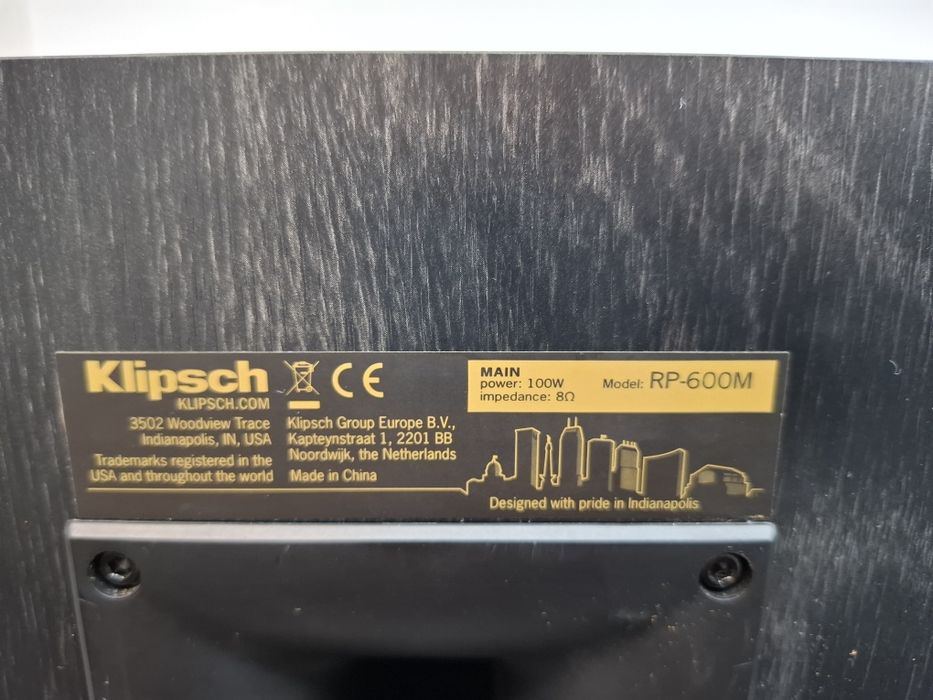 Klipsch RP-600M – Boxe stereo / home cinema, sunet puternic și clar