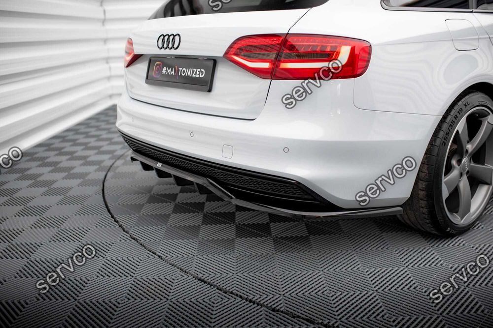 Prelungire bara spate Audi A4 Competition B8 2011-2015 v1  Maxton