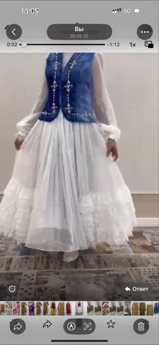 Национальная одежда платья и жакет