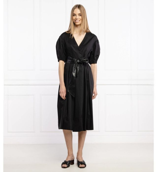 Рокля Twinset с колан лак,размер 44 М/L 46/L,нова с етикет!