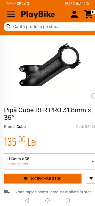 Șa Bontrager, șa Merida, pipă Cube RFR