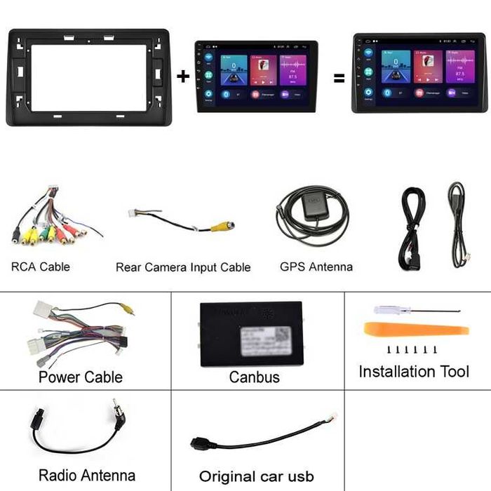 Мултимедия за Renault Dacia Duster HM 2 II Arkana 1 навигация Android