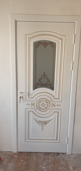 Mdf eshiklar o'rnatamiz.    Услуга устоновка МДФ дверей