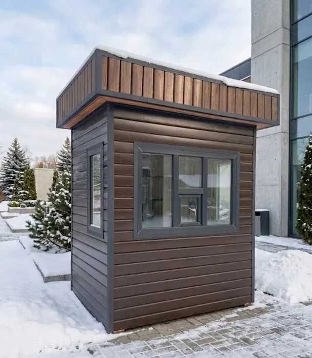 КПП будка -пост охраны 2×2 2×3 3×3