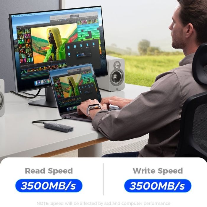 Carcasă externă SSD enclosure Orico thunderbolt 4 USB 4