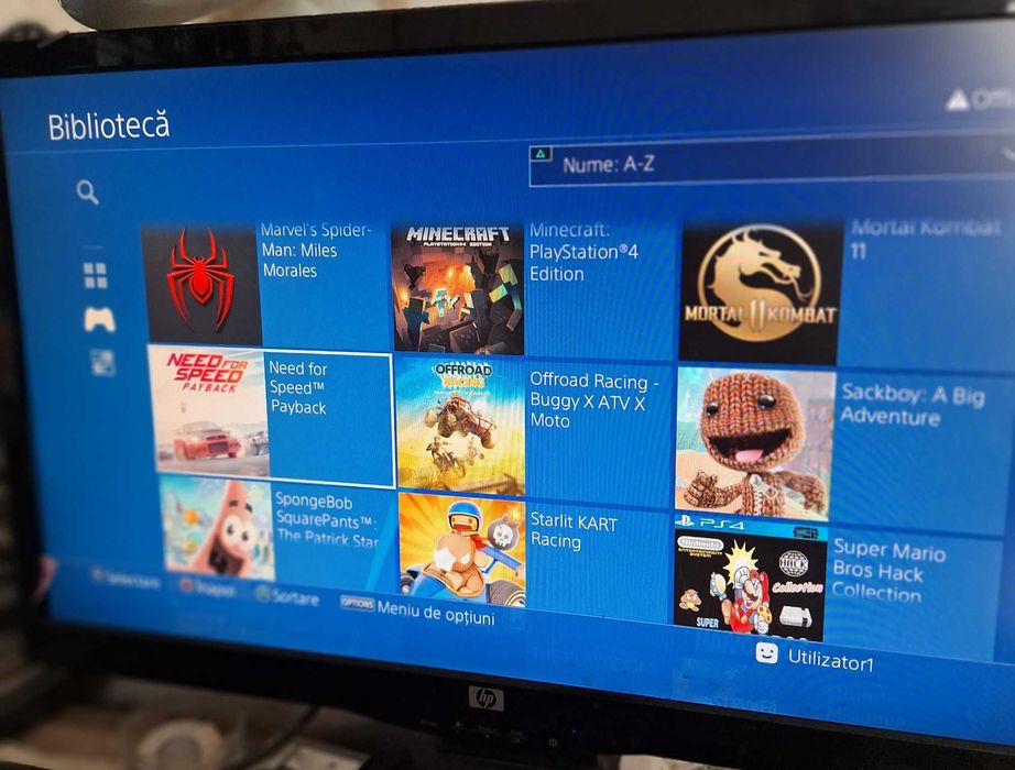 Playstation 4 Ps4 Slim 1TB Modat + Multe Jocuri Impecabil