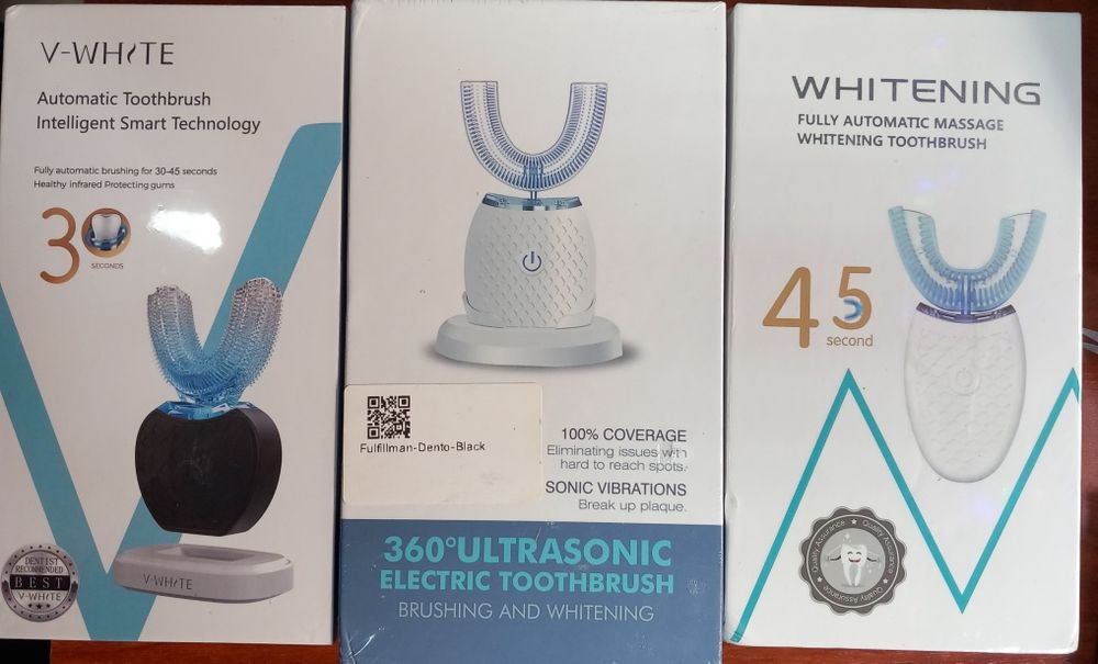 Избелване на зъби със студена светлина.