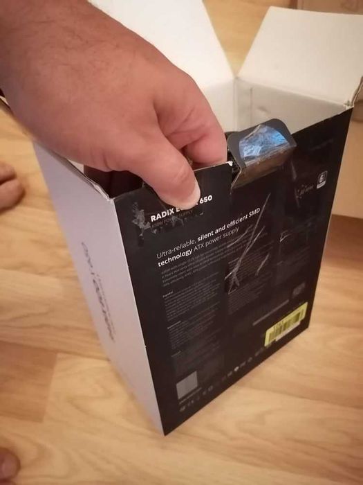 Sursă PC Radix ECO X650 – 650 W, silențioasă, eficientă