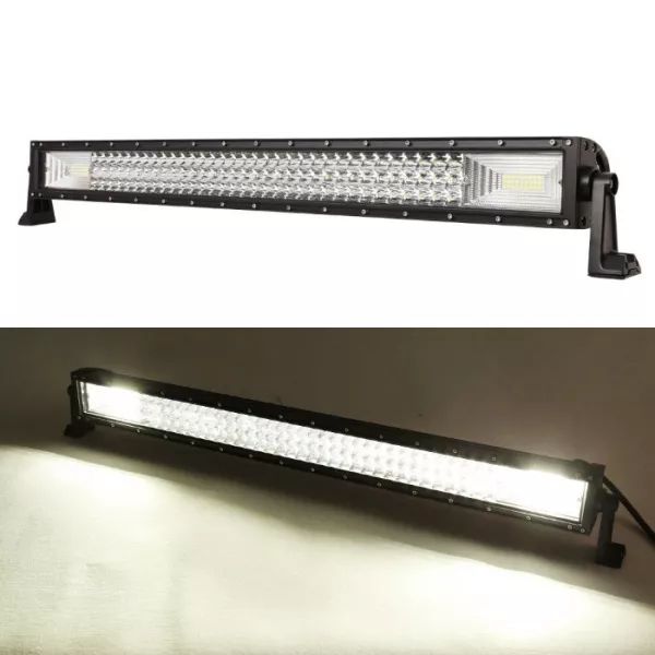 86 СМ 459W Мощен 7D 7Д Led Bar Лед Диоден Бар Фар Прожектор 12V 24V