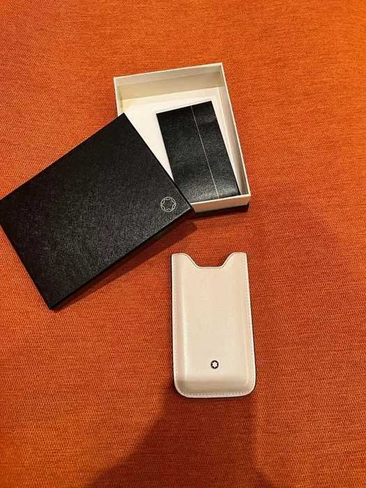 Husa/Huse iphone 5/5C/5S/5SE MONTBLANC piele originale