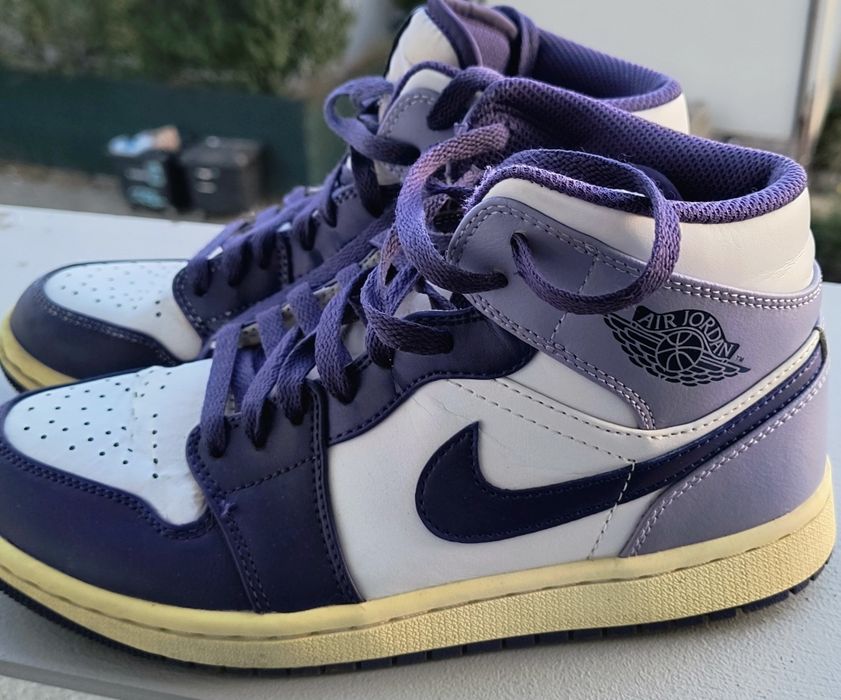 Nike air jordan 1 MID LAKERS