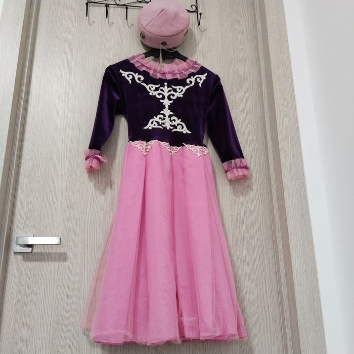 Казахский национальный костюм платье