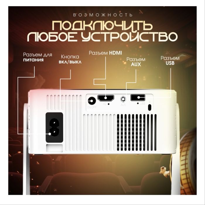 Проектор Zellon T1Pro