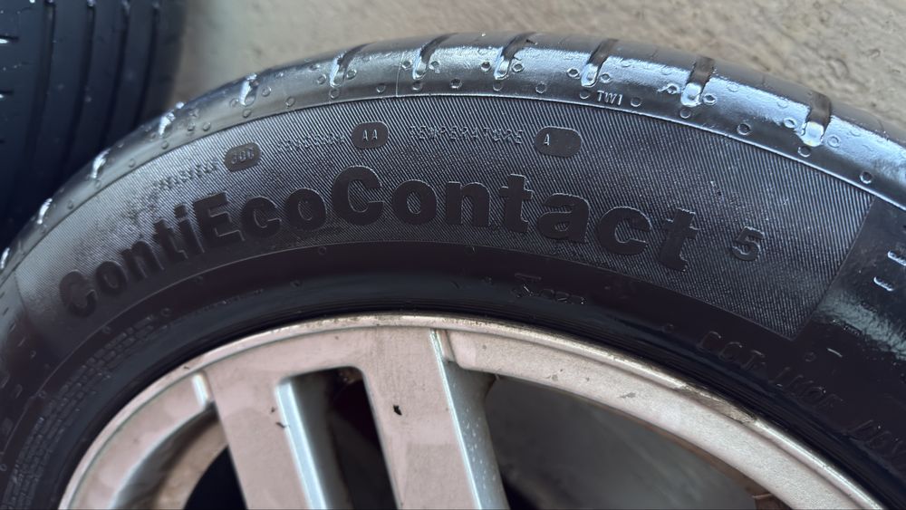 5x100 16” ET42 алуминиеви джанти с летни гуми