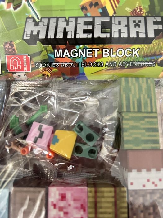 Магнитни блокчета  Minecraft