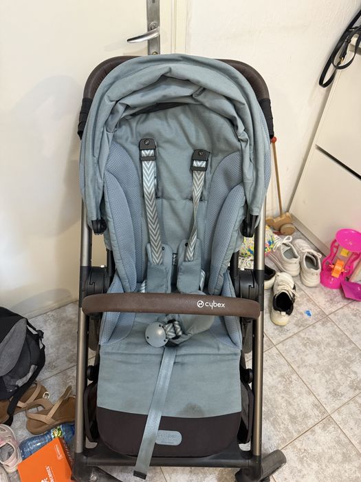 Cybex balios S детска количка зимен летен кош и оригинален чувал на cybex ( нов)