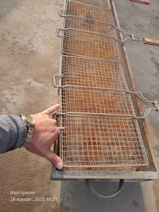 Kabob va barbikyu uchun muljalangan ko‘ra sotiladi