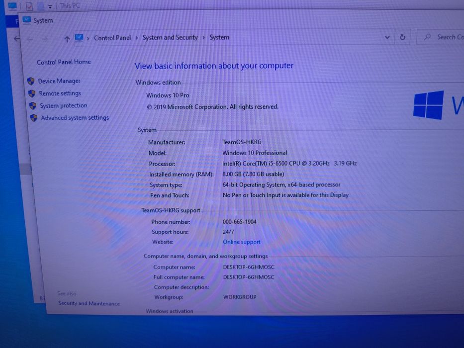 Vând PC calculator Fujitsu P757, i5 6500 3.2Ghz,8gb Ddr4,Ssd 256gb