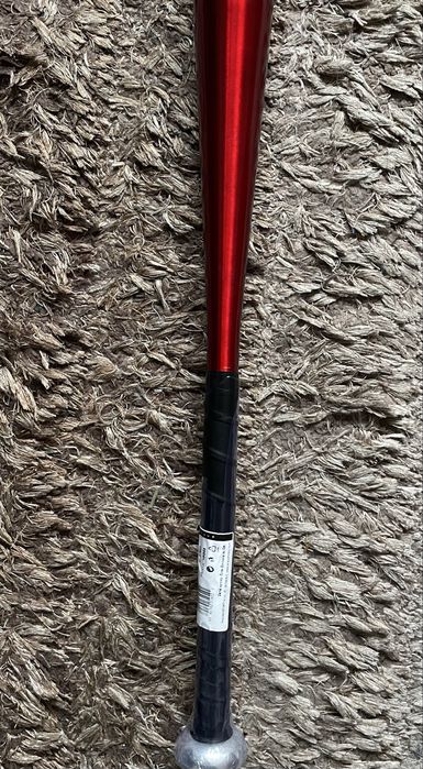 Bata de baseball aluminiu rosie