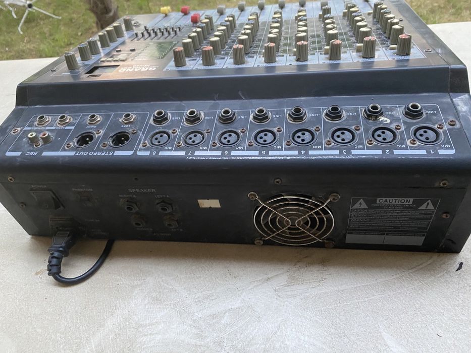 Микшерный пульт усилитель GRAND Professional Mixer P8-USB: