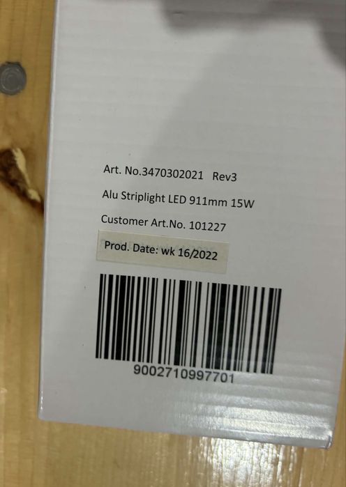 Neon reglabil led