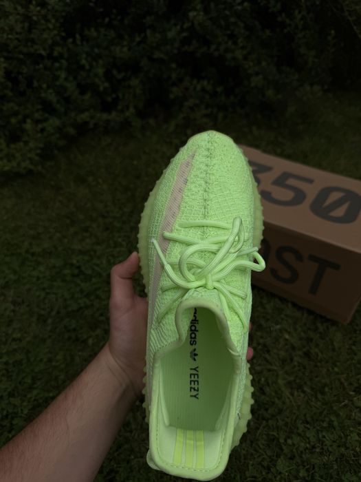 Adidasi Yeezy 350 V2 Glow Green / Premium