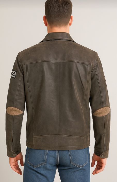 Мужская кожанка Италия