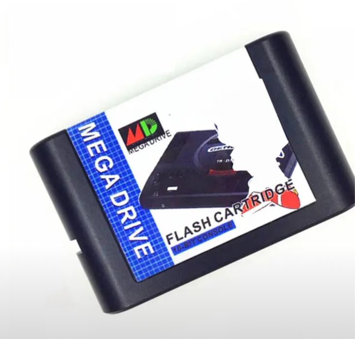 Sega картридж с играми Genesis и MegaDrive