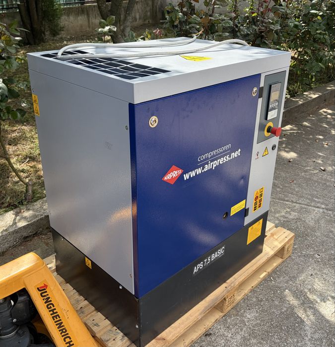 Винтов компресор AirPress 5.5kw 650lt 2023