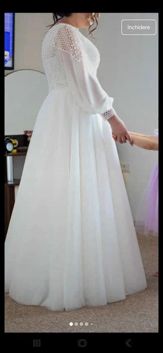 Rochie de mireasă tradițională – elegantă!