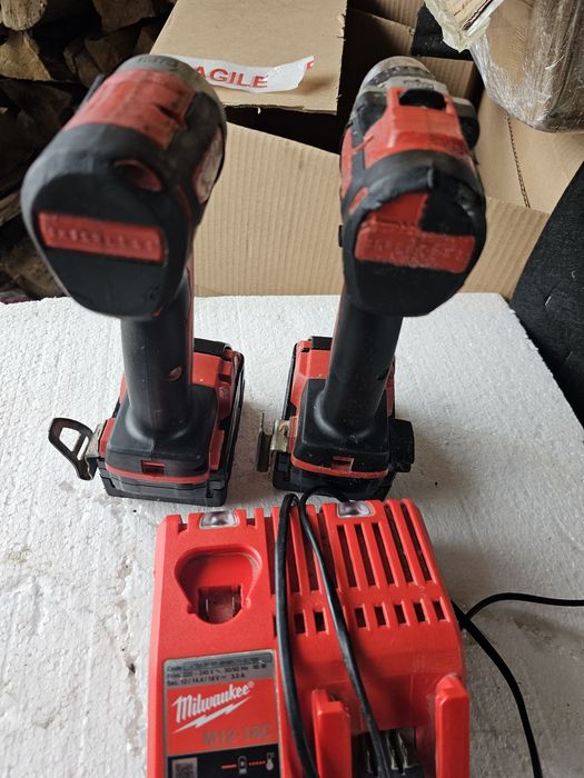 Set filetante milwaukee m18 brushless