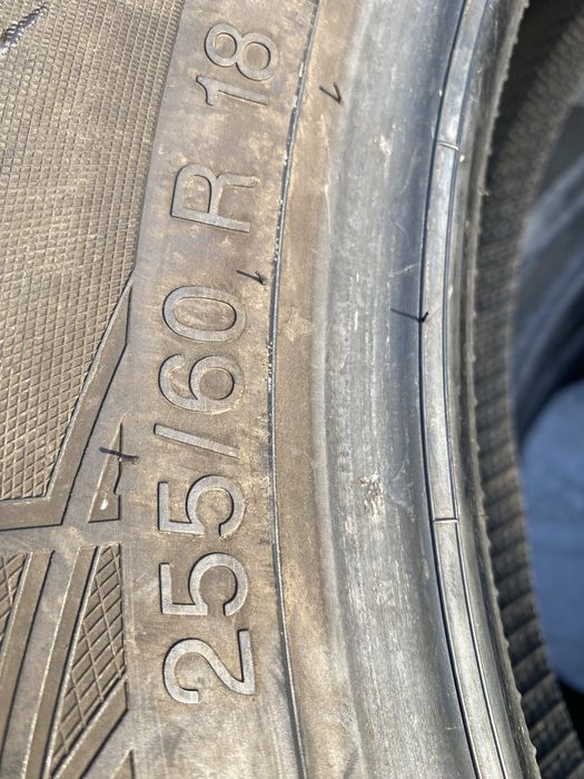 Шины 255/60/18 пара бу