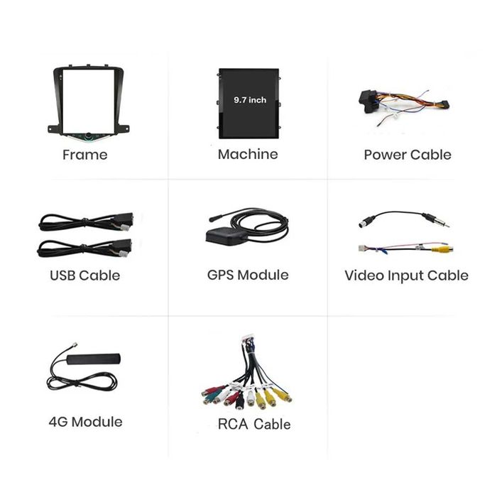 Мултимедия 9,7" за OPEL ZAFIRA C ANDROID 14 Carplay Навигация