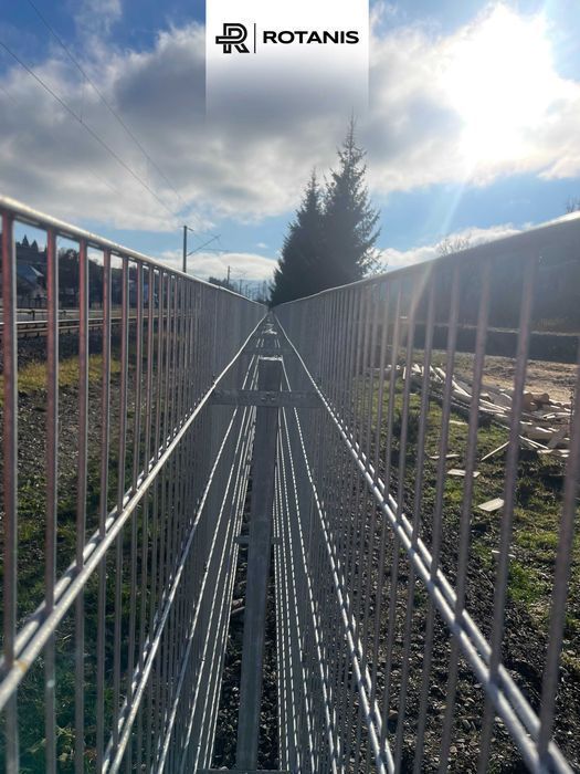 Panou de gard zincat fir dublu drept / Made in Olanda