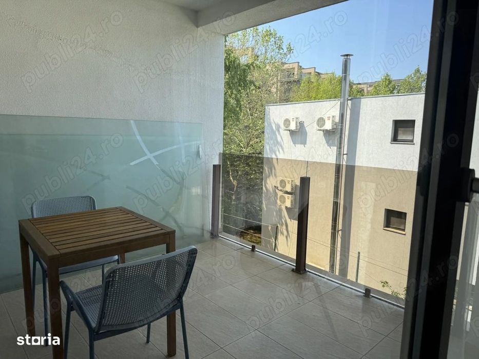 Inchiriez ap. 3 camere, lux, Floreasca - Herastrau, cu loc de parcare