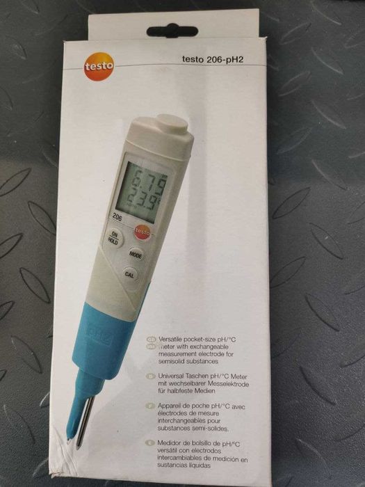 Testo 206-PH2 - Карманный PH-Метр