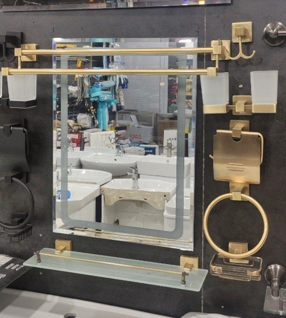 Набор для туалета и ванной комнаты (Aksesuar nabor vannaga)

Модел 040