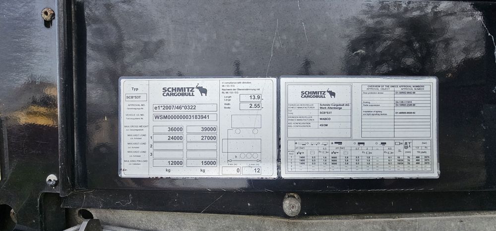 Dezmembrez Semiremorca & jante de aliaj