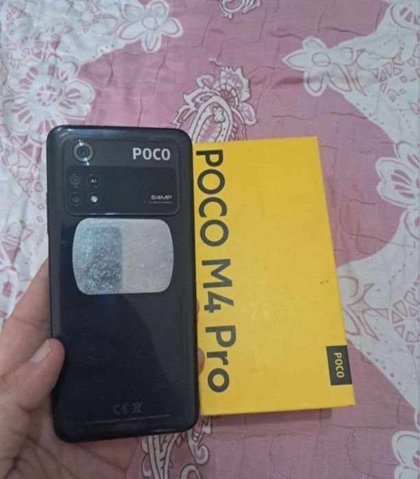 Xiaomi Poco M4 Pro 6+6/128GB Black Igravoy Karobka Holati Yaxshi Zor