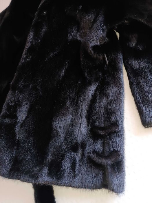 Норковый полушубок