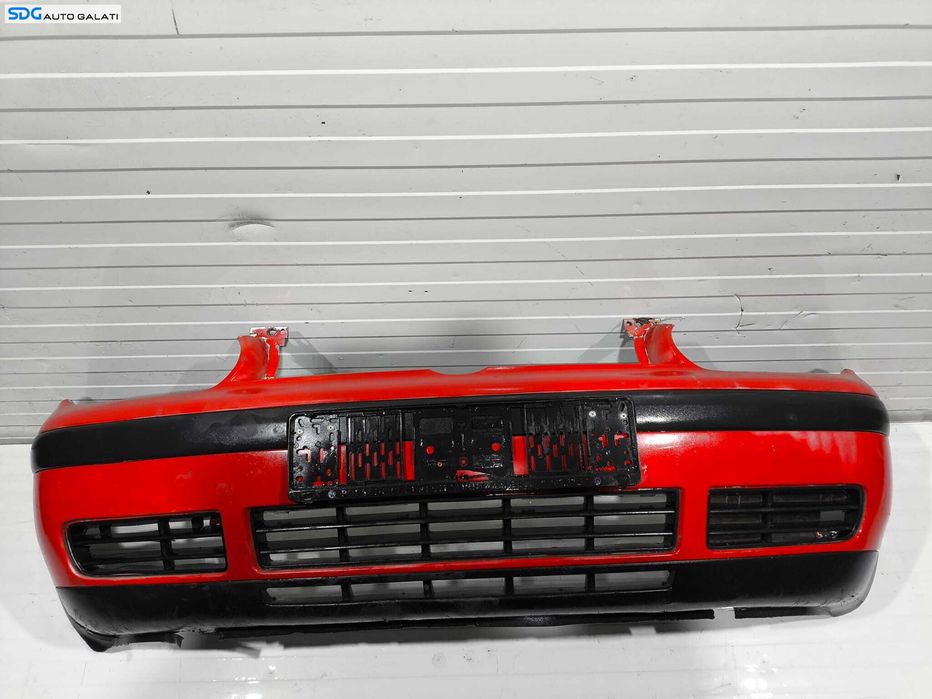 Bara Spoiler Fata Completa Culoare Rosu Volkswagen Golf 4 1998 - 2005 Cod 1J0807221A [L2848]