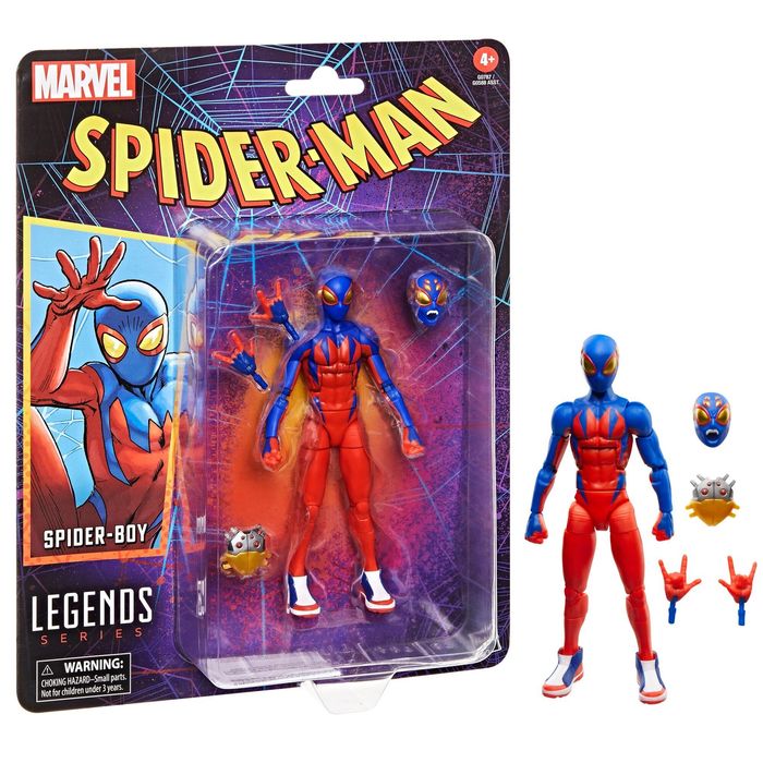 Spider boy figure
