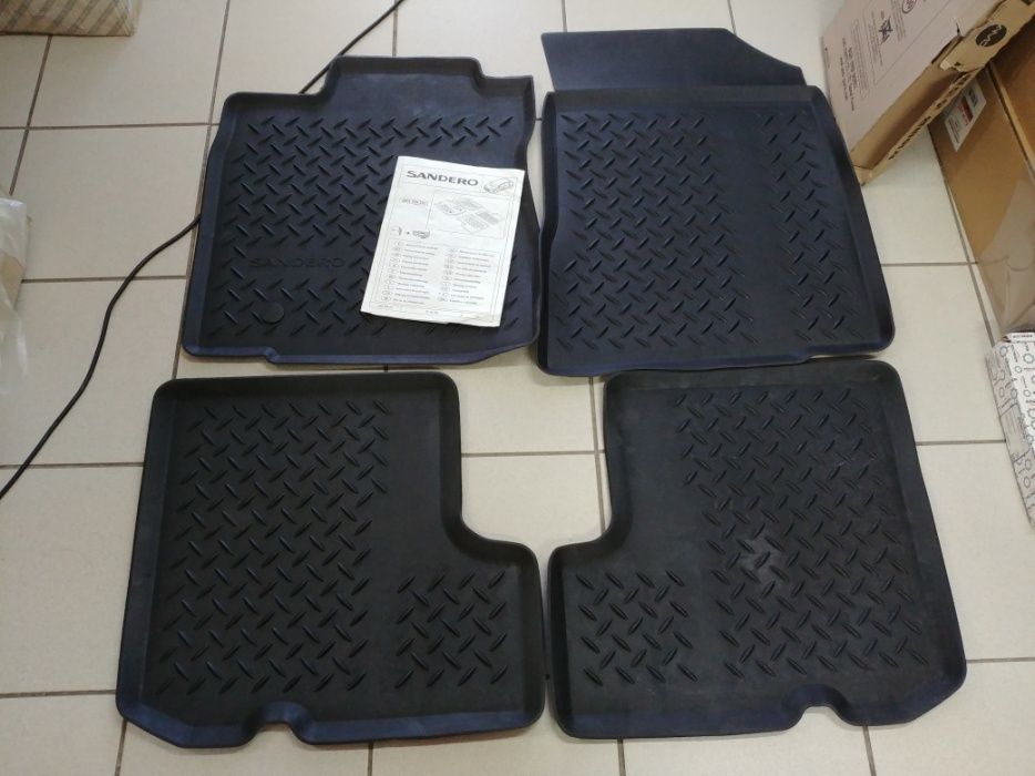 Коврики в салон Renault Logan, Sandero